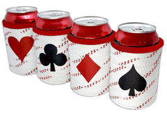 Poker Players (4 Pack) Beverage Holders